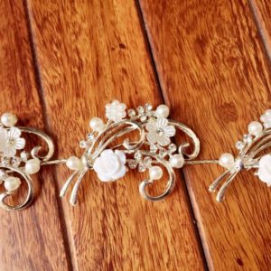 Silver-Hair-Accessories-With-Little-Flowers-02
